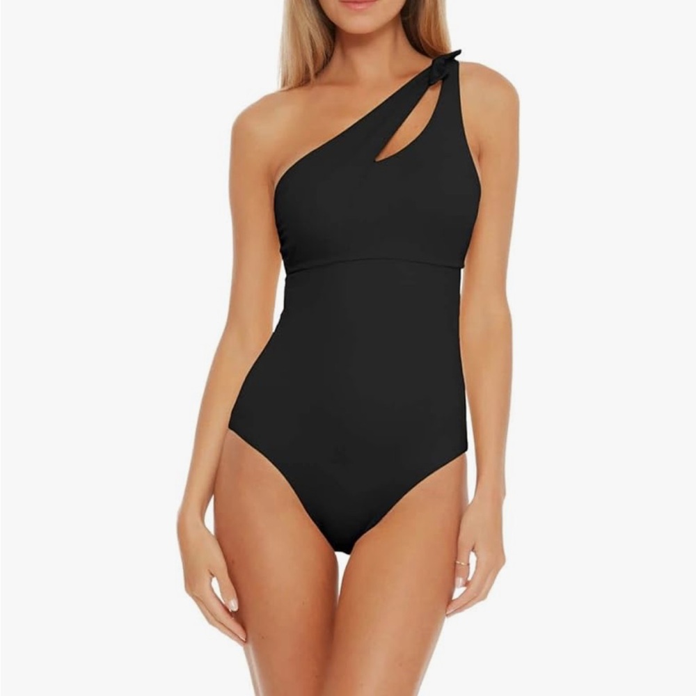 NWT Becca Sadie Asymmetrical One Piece Size Small